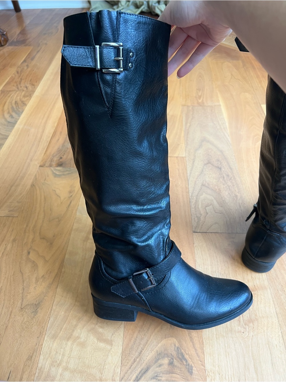 Women’s Size 8 Croft & Barrow Black Boots - Picture 12 of 15